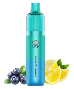 Alternative view of ZHB Vape 10000 Kit – Bluerazz Lemonade 20mg