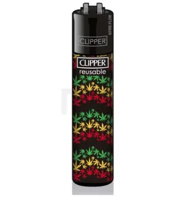 Clipper – Feuerzeug – Jamaican Pattern – 3v4 – wiederverwendbar