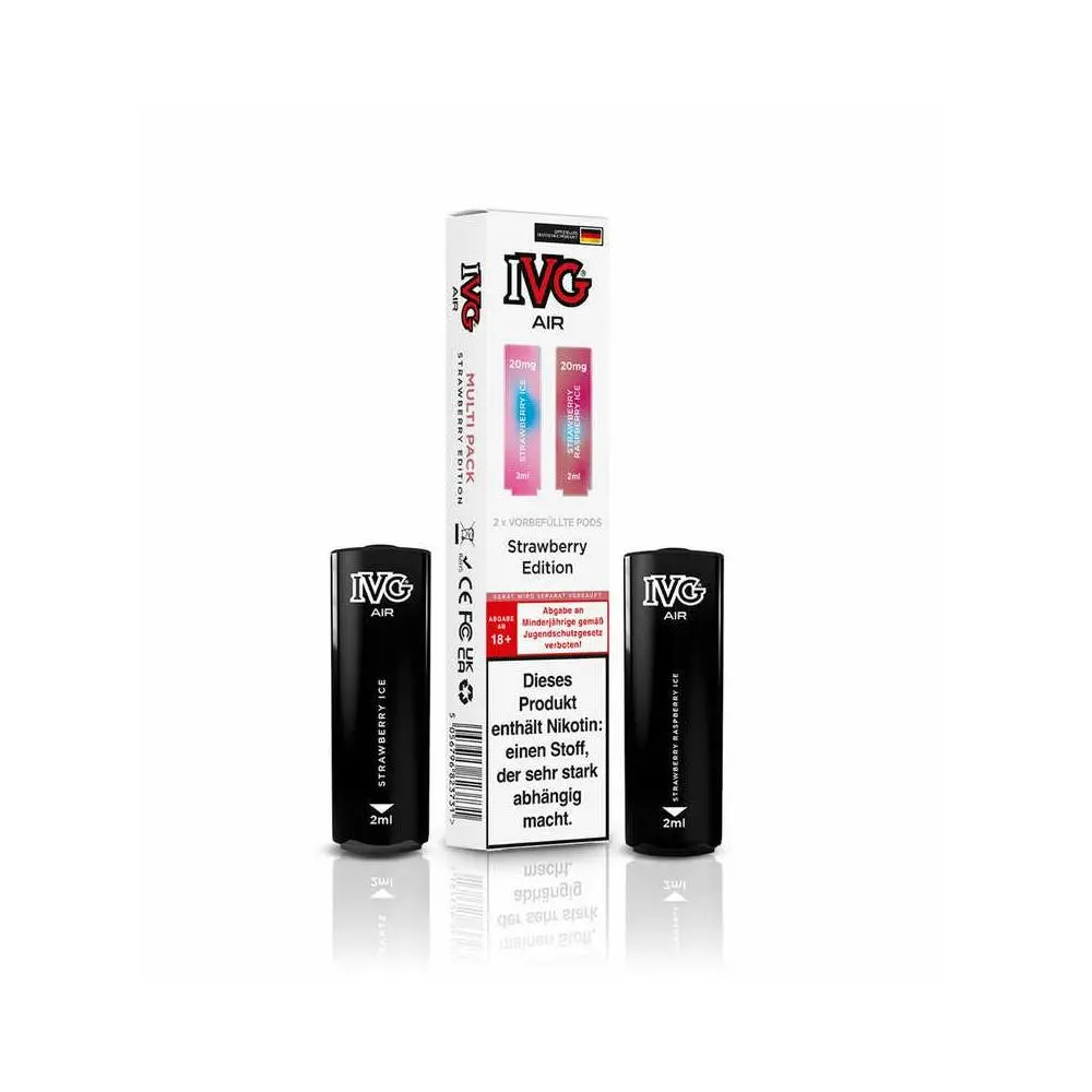 IVG AIR Ersatzpods – Strawberry Edition – Bild 2