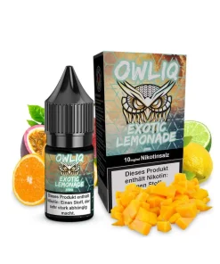 Alternative view of OWLIQ Nikotinsalz 10ml  – Exotic Lemonade