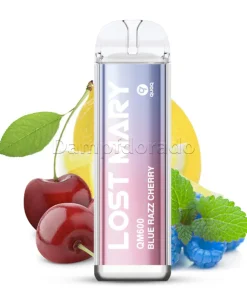 Alternative view of Elf Bar Lost Mary QM600 blue razz cherry