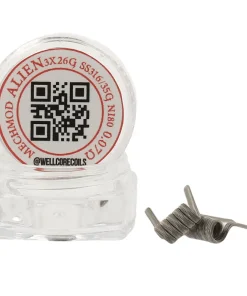 Wellcore Coils – Alien Fused Clapton – SS316/Ni80