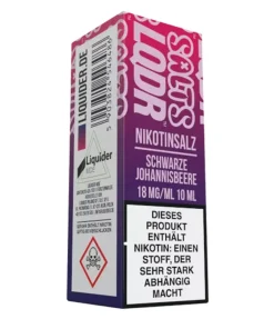 Alternative view of Liquider – Schwarze Johannisbeere – Nikotinsalz 18 mg/ml (Nikotinsalzliquid, 10 ml, 50% VG / 50% PG)