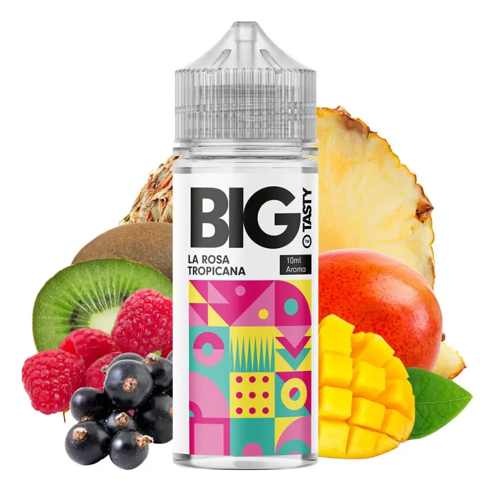 Big Tasty – La Rosa Tropicana (Longfill, 120 ml, Fruchtig) – Bild 2