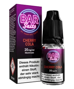 Vampire Vape – Cherry Cola – NicSalt (Nikotinsalzliquid, 10 ml, 50% VG / 50% PG)