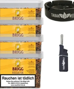 Alternative view of Brigg Regular 4 x Eimer mit Glasaschenbecher