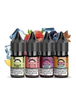 Alternative view of NEBELFEE Nikotine Salz Liquids 10 ml Rabarber Vanillecreme Feenchen 10 mg