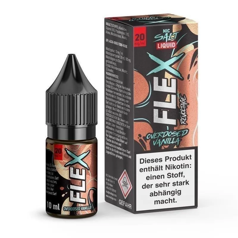 Revoltage FleX – Overdosed Vanilla 0 mg/ml – Bild 2