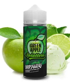 Basen & Aromen:  Green Apple Splatters – Drip Hacks Aroma Longfill 10ml