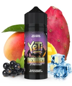 Alternative view of YETI OVERDOSED – Blackcurrant Cactus Mango Ice Longfill