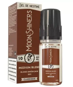 Alternative view of E-Liquid Nikotinsalze Medium Blend – Moonshiners Classique – 10ml – Le French Liquide