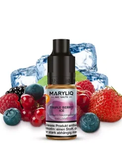 Alternative view of Maryliq Triple Berry Ice – 10ml Nikotinsalz-Liquid
