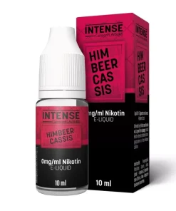 Alternative view of Intense – Himbeer Cassis 10ml Nikotinsalz-Liquid