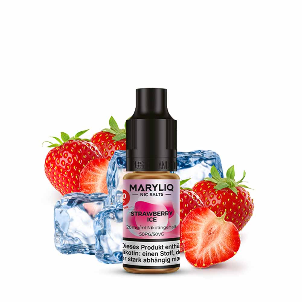 MARYLIQ – Strawberry Ice Nikotinsalz Liquid – Bild 2