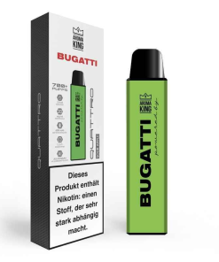 Alternative view of Sour Apple 20mg – Aroma King Bugatti Quattro E-Shisha