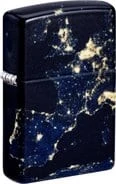 Alternative view of ZIPPO color 540 „Night Earth“ 60007068