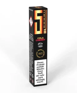 Alternative view of 5 EL Cola Cherry Einweg E-Zigarette 16mg