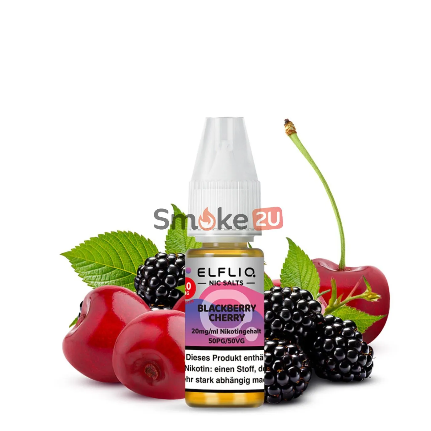 ELFLIQ 10ml – Blackberry Cherry 20mg – Bild 2
