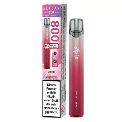 Elfbar 800 Einweg E-Zigarette Cherry 20mg/ml Nikotin