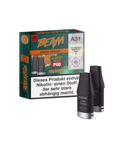 Alternative view of Revoltage Beam Dual – Green Orange – Pod (2er Pack) – 20 mg