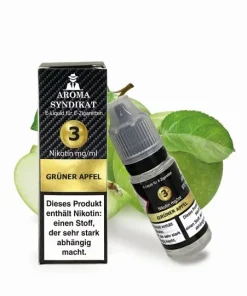 Alternative view of Aroma Syndikat Liquid – Grüner Apfel 10ml 3mg/ml