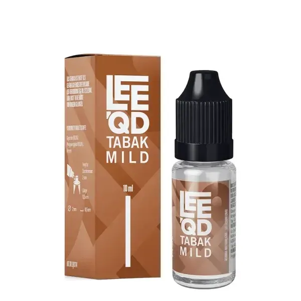 LEEQD Liquid Tobacco – Tabak mild 10ml – Bild 2