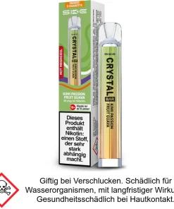 Alternative view of SKE – Crystal Bar Einweg E-Zigarette – Kiwi Passion Fruit Guava 20 mg/ml