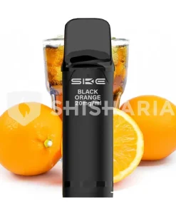 Alternative view of SKE Crystal Pro 800 Pods E-Zigarette – Black Orange