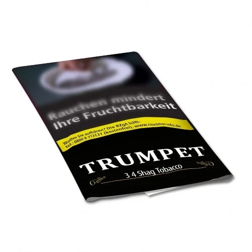 POUCH Zigarettentabak Trumpet 3/4 Shag 38 Gramm