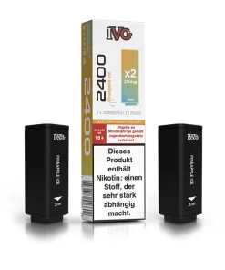 IVG 2400 – Pods – Pineapple Ice – 2x 2ml – 20mg/ml