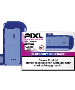 PIXL 6000 – Prefilled Pod – 10ml – 20mg/ml – Blueberry Sour Razz