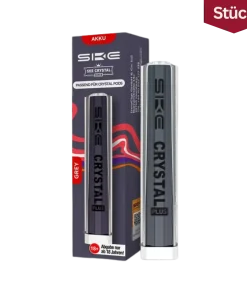 Alternative view of SKE Crystal Plus Akku Vape Gerät Grau 400 mAh