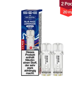 Alternative view of SKE Crystal Plus Blue Razz Lemonade Vape Pods 20mg (1×2 Stück)