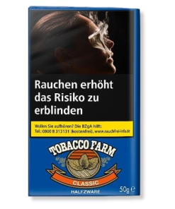 Alternative view of Tobacco Farm Classic Halfzware 50g Päckchen