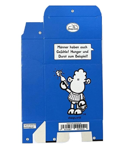 Alternative view of Zigaretten-Faltschachtel sheepworld Männer haben auch Gefühle! Hunger und Durst zum Beispiel! Motiv 25er