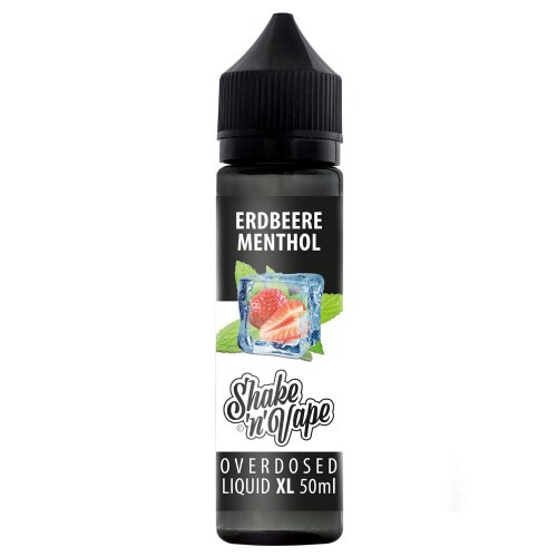 Overdosed e-Liquid 50 / 50 Erdbeer Menthol 50ml