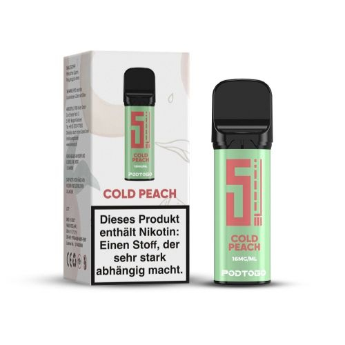 5EL Pod 2 Go Cold Peach Nachfüll Pod 16mg