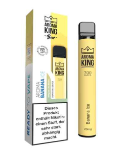 Aroma King Bar Banana Ice Einweg E-Shisha 20mg