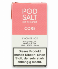 POD Salt Core Lychee Ice Nikotinsalz Liquid 10ml 20mg