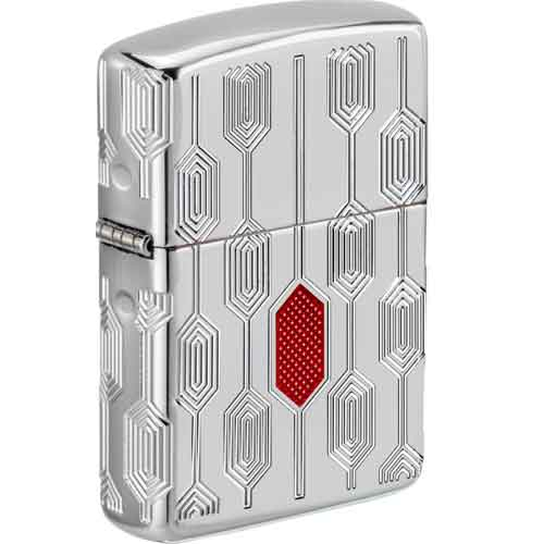 Zippo Feuerzeug Armor Case Stylish Pattern