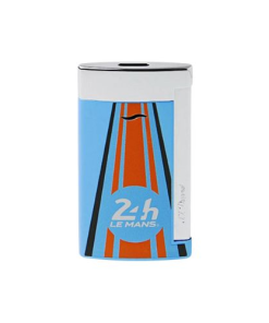 Alternative view of Dupont Feuerzeug Slim 7 Le Mans blau/chrom 027789 Jet