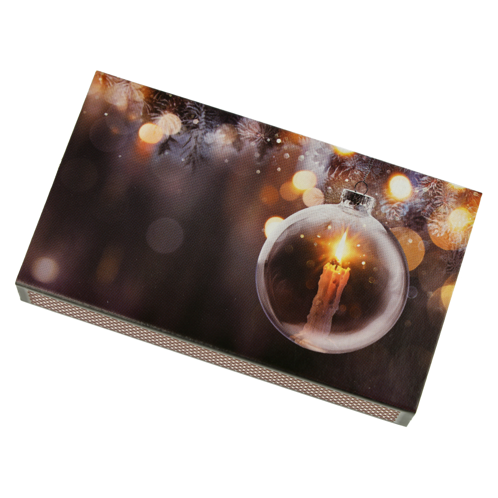 Zündhölzer Christmas Lights 1×45 Stück Weihnachtskugel – Bild 2