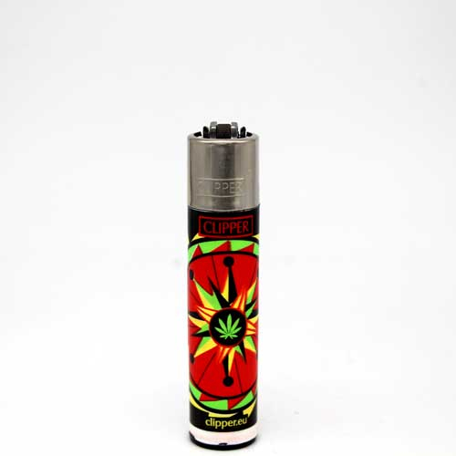 Clipper Feuerzeug Jamaican Mandala by Shibers 2015 B – Bild 2