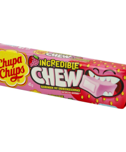 Chupa Chups Incredible Chew Erdbeere Kaubonbon 45g