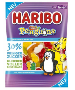 Alternative view of Haribo Fruity Penguins 160g Packung