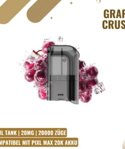 Pixl Max 20K Pod 10ml – Grape Crush