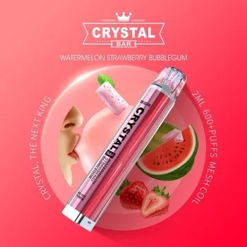 SKE Crystal Bar – Watermelon Strawberry Bubblegum – EINWEG E-ZIGARETTE 20mg